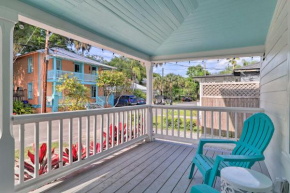 Airy Apt with Porch, Walk to St George Street!, St Augustine